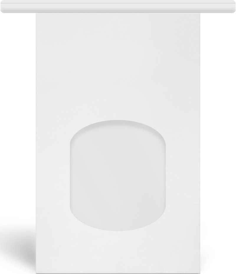 6.10x2.76x9.53 / white