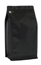 Square Bottom Food/Coffee Bag with Zipper