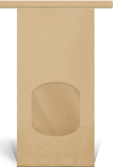 Window Bakery Bags - Various Sizes